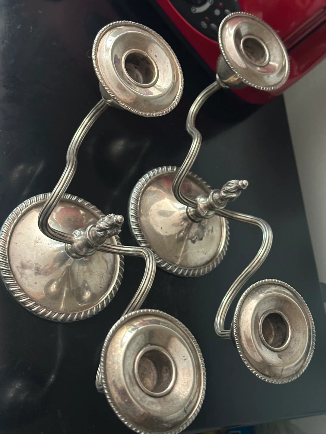 benedict proctor silver plate candlestick holders - photo 5