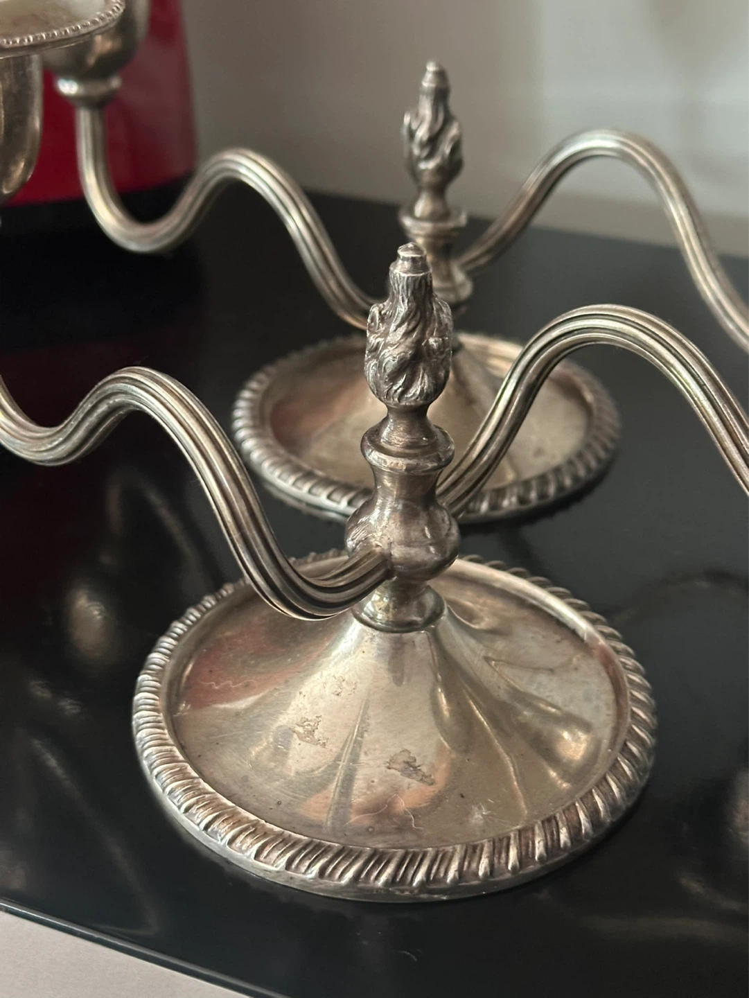 benedict proctor silver plate candlestick holders - photo 3
