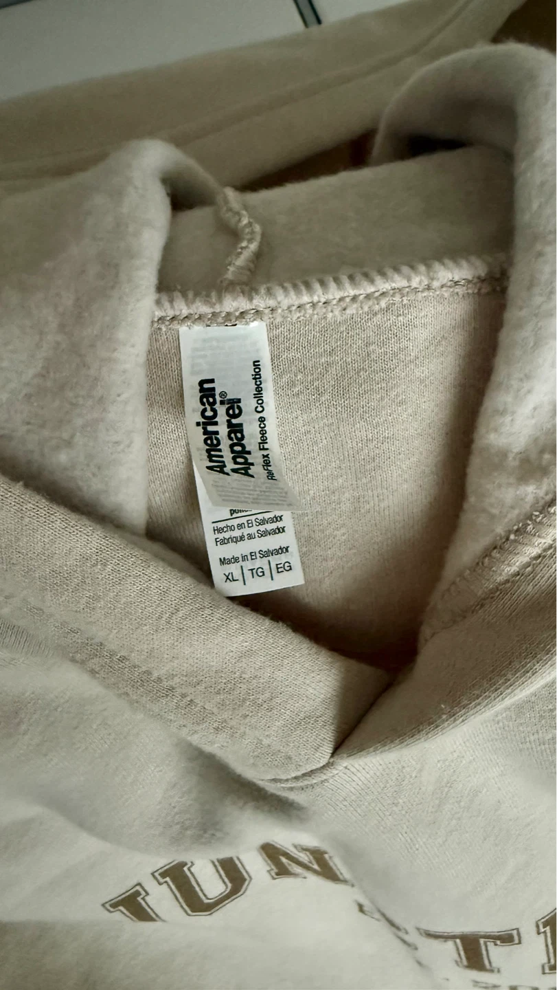Junction 9 oversized beige hoodie XL - photo 5