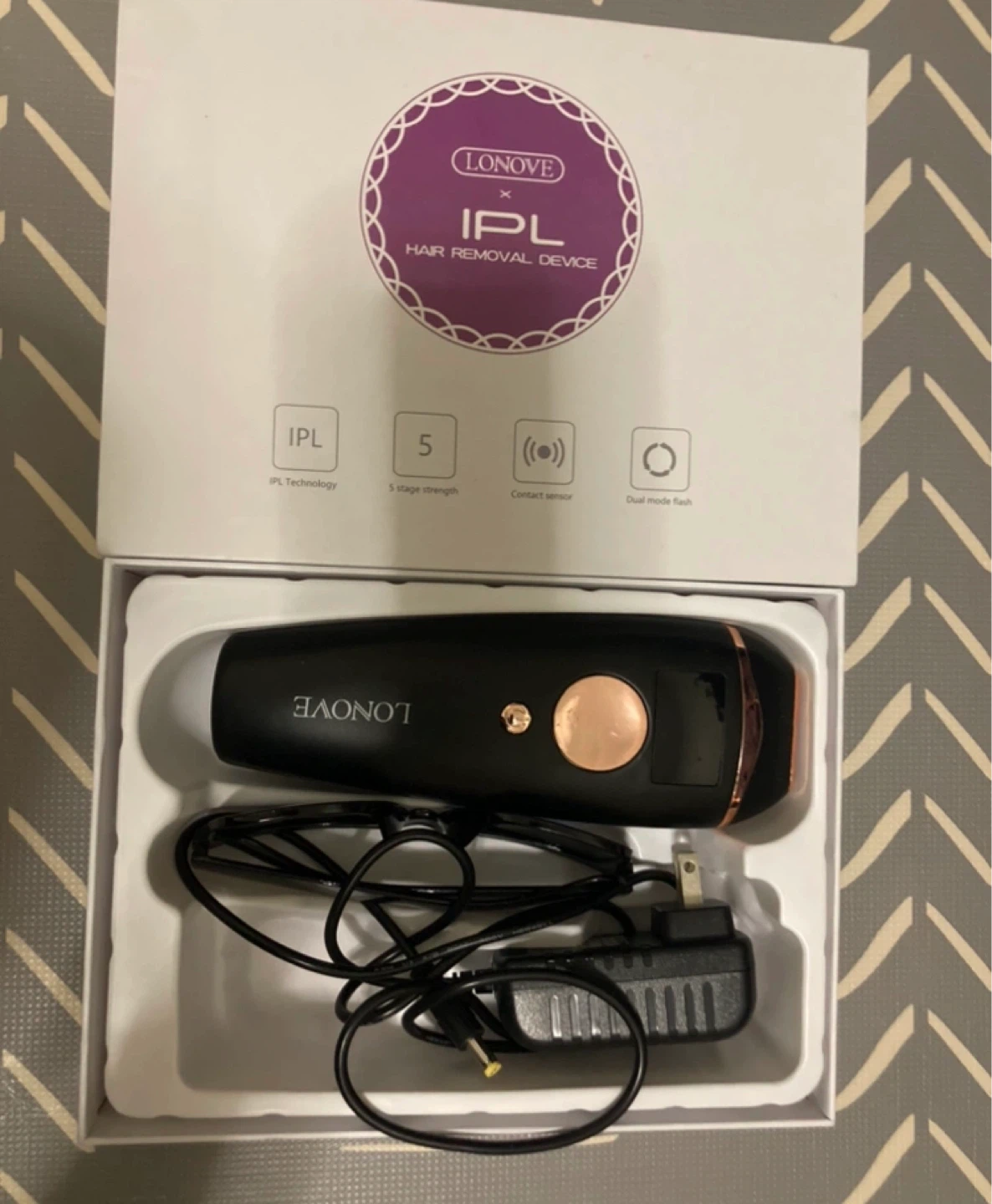 ⚽️LONOVE IPL Hair Removal Device