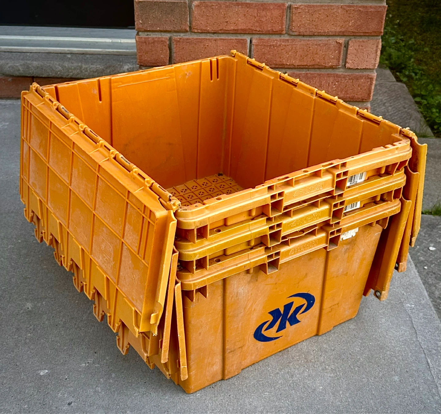 Stackable Storage Bins (Set of 3) - photo 2