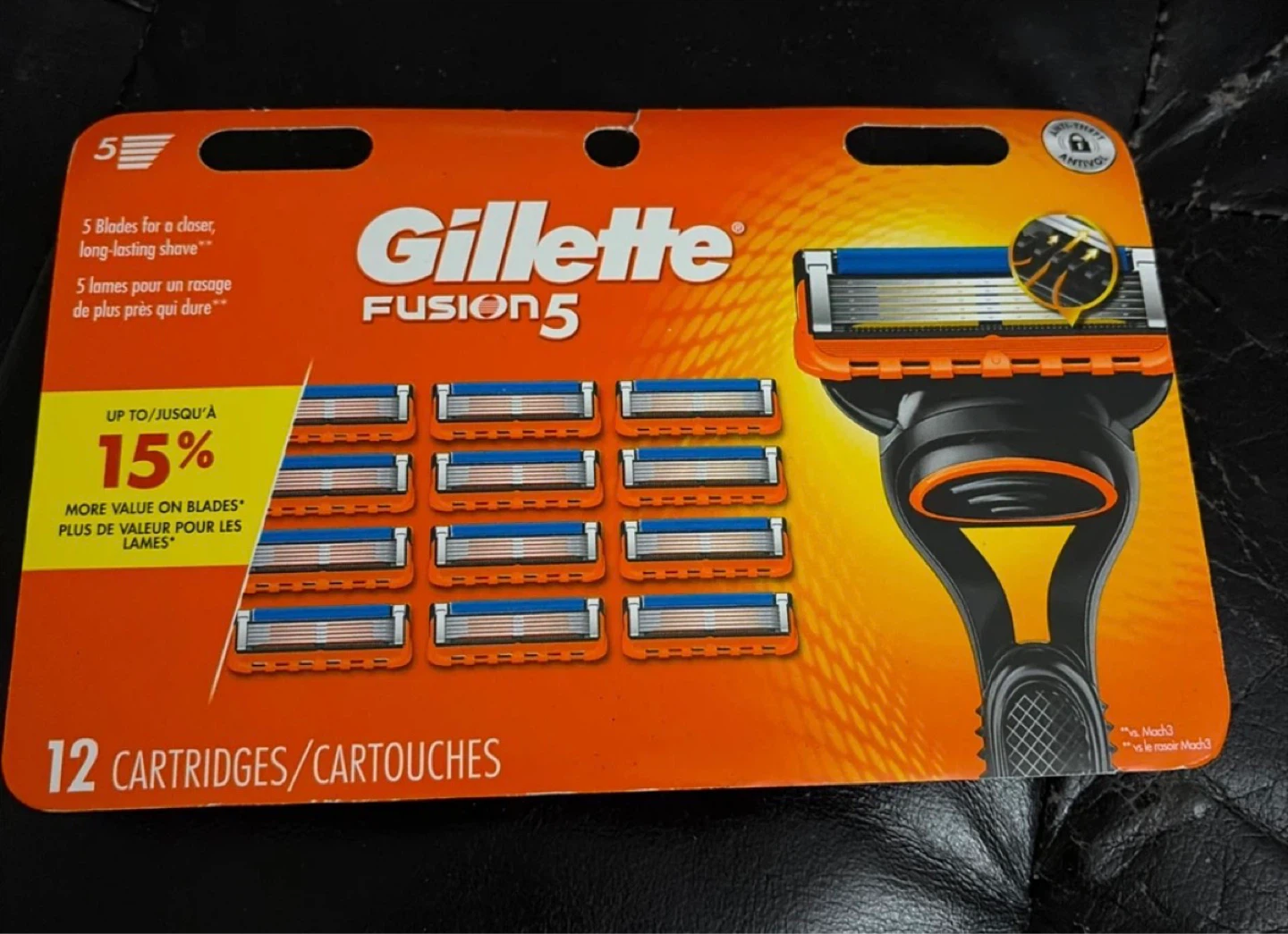 Gillette Fusion5 12 Cartridge Pack