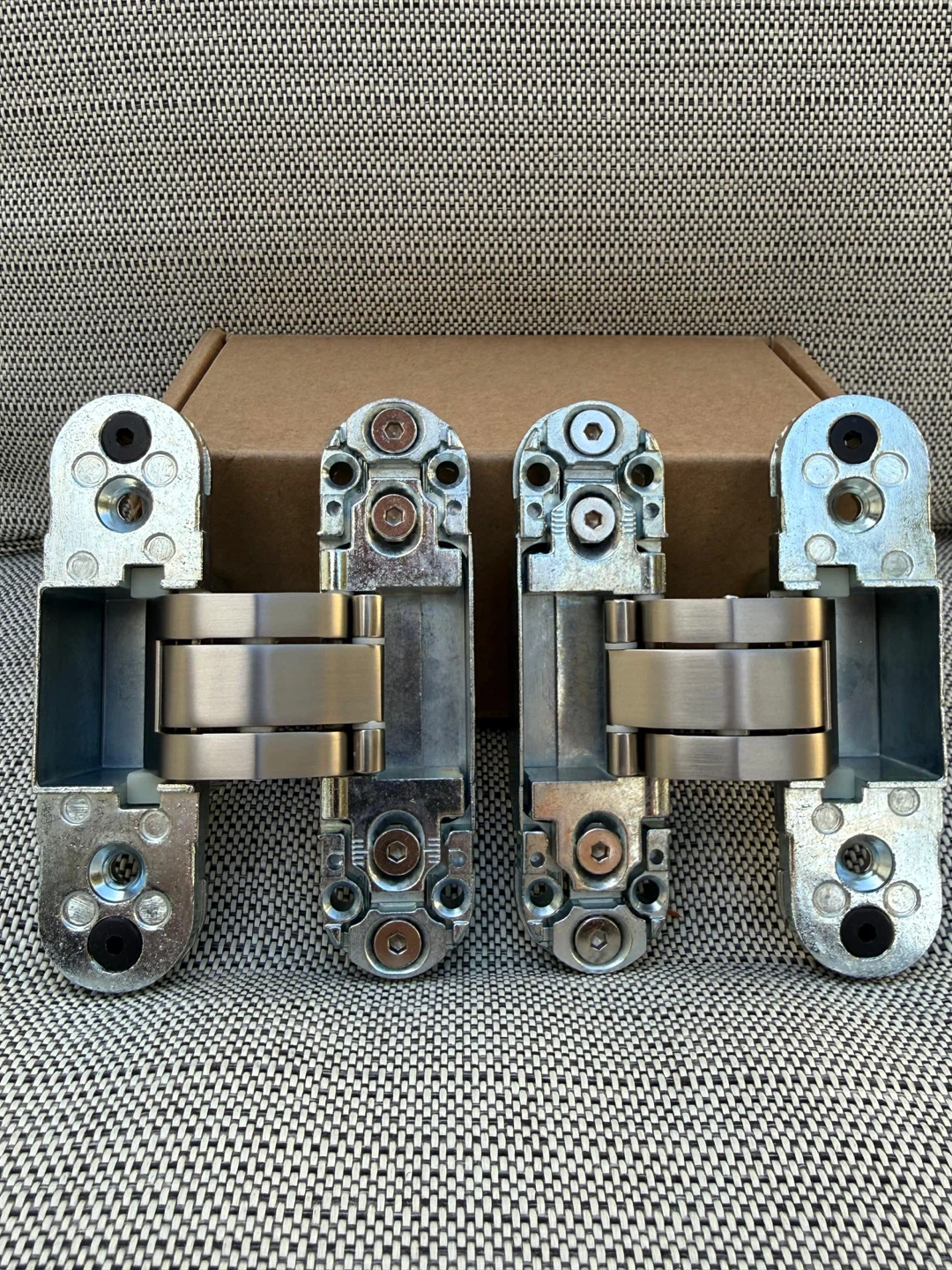 3 Way Adjustable & 180° Swing Vertical Invisible Hinge - photo 3