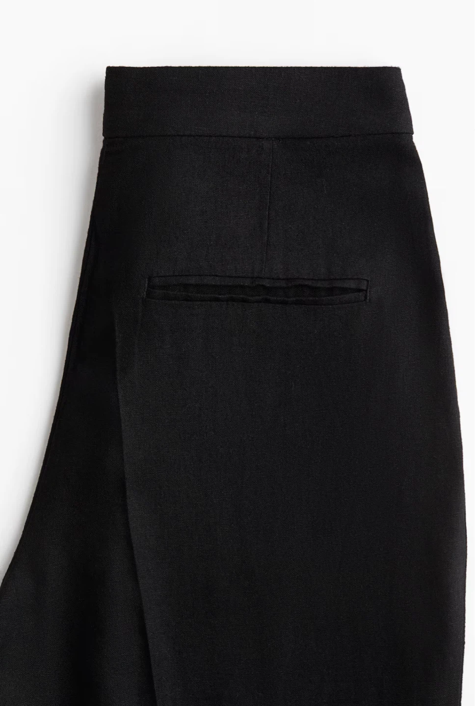 Black linen pants new in size M H&M - photo 4