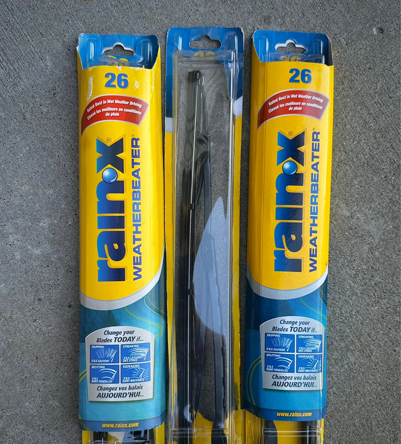 Michelin Stealth and Rainx Weatherbeater Windshield Wipers - photo 5
