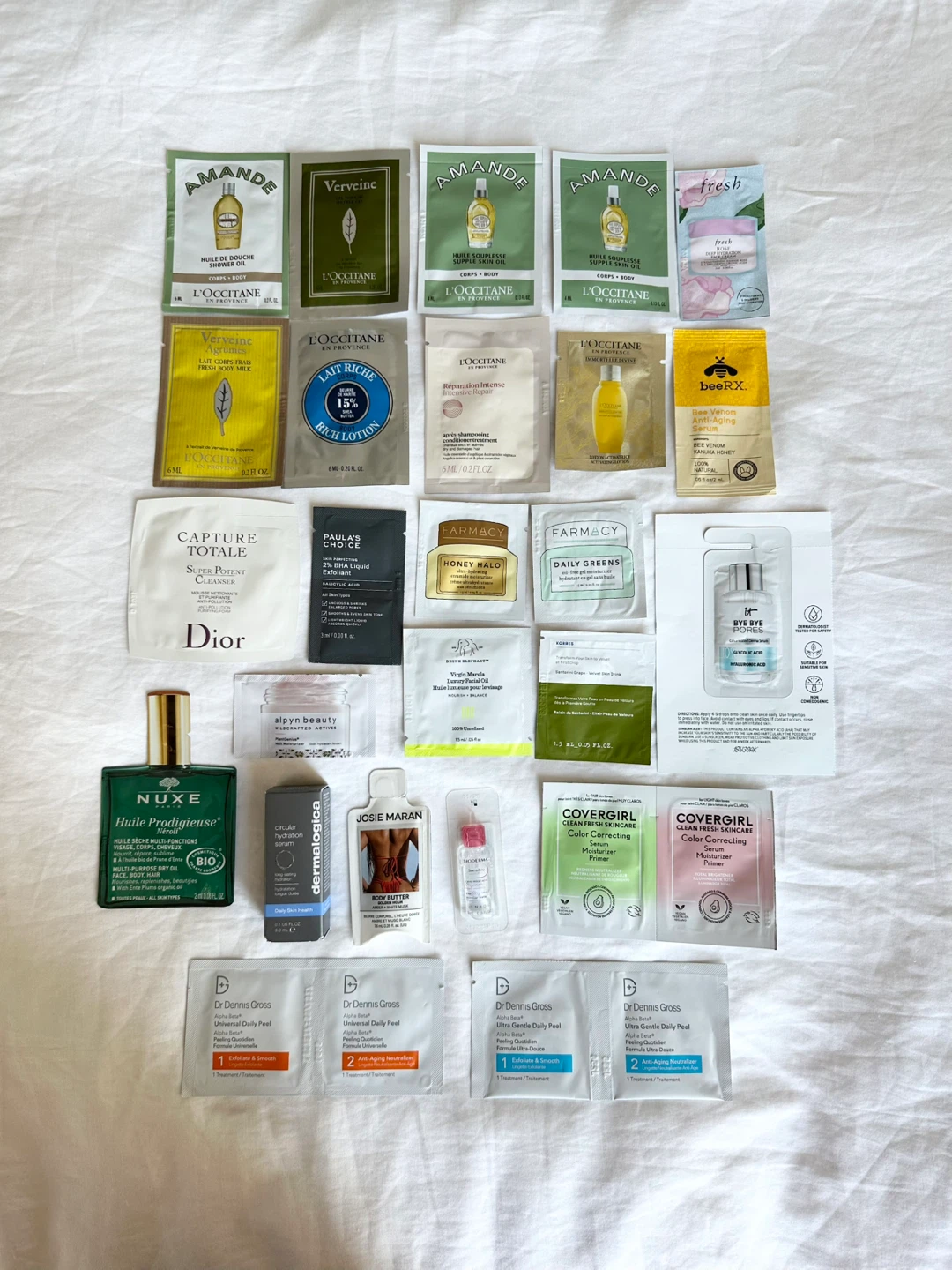 ⚽️ 🆕 Sephora Skincare And Bodycare Samples Bag