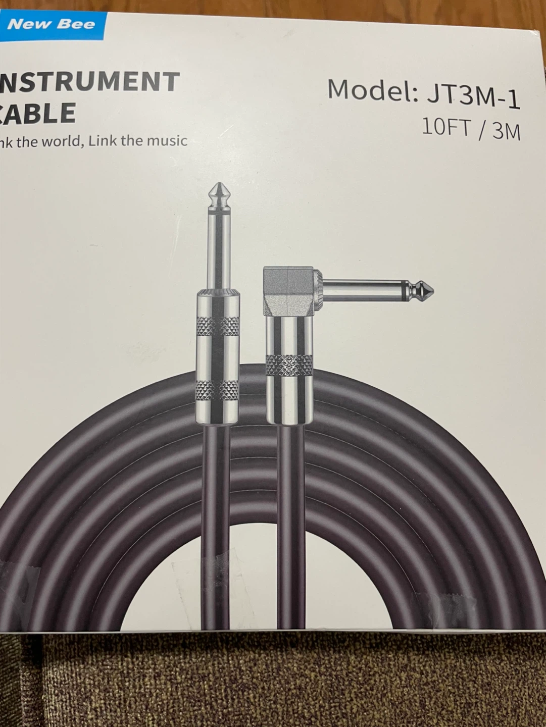 New Bee Instrument Cable 10FT/3M