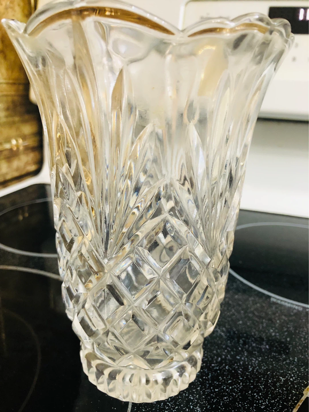 Lead Crystal Vase 24% PbO