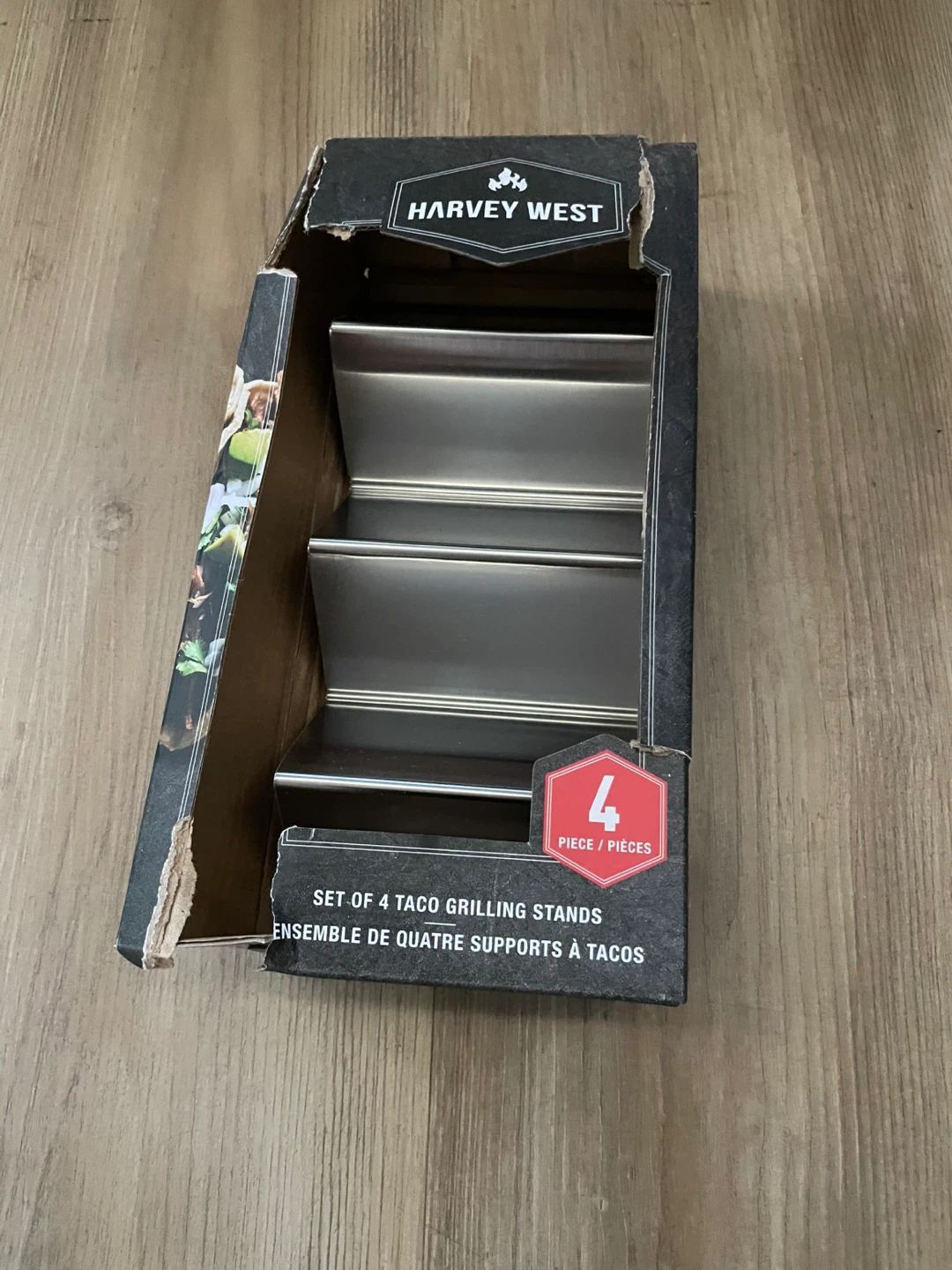 Harvey West Set of 3 Taco Grilling Stands