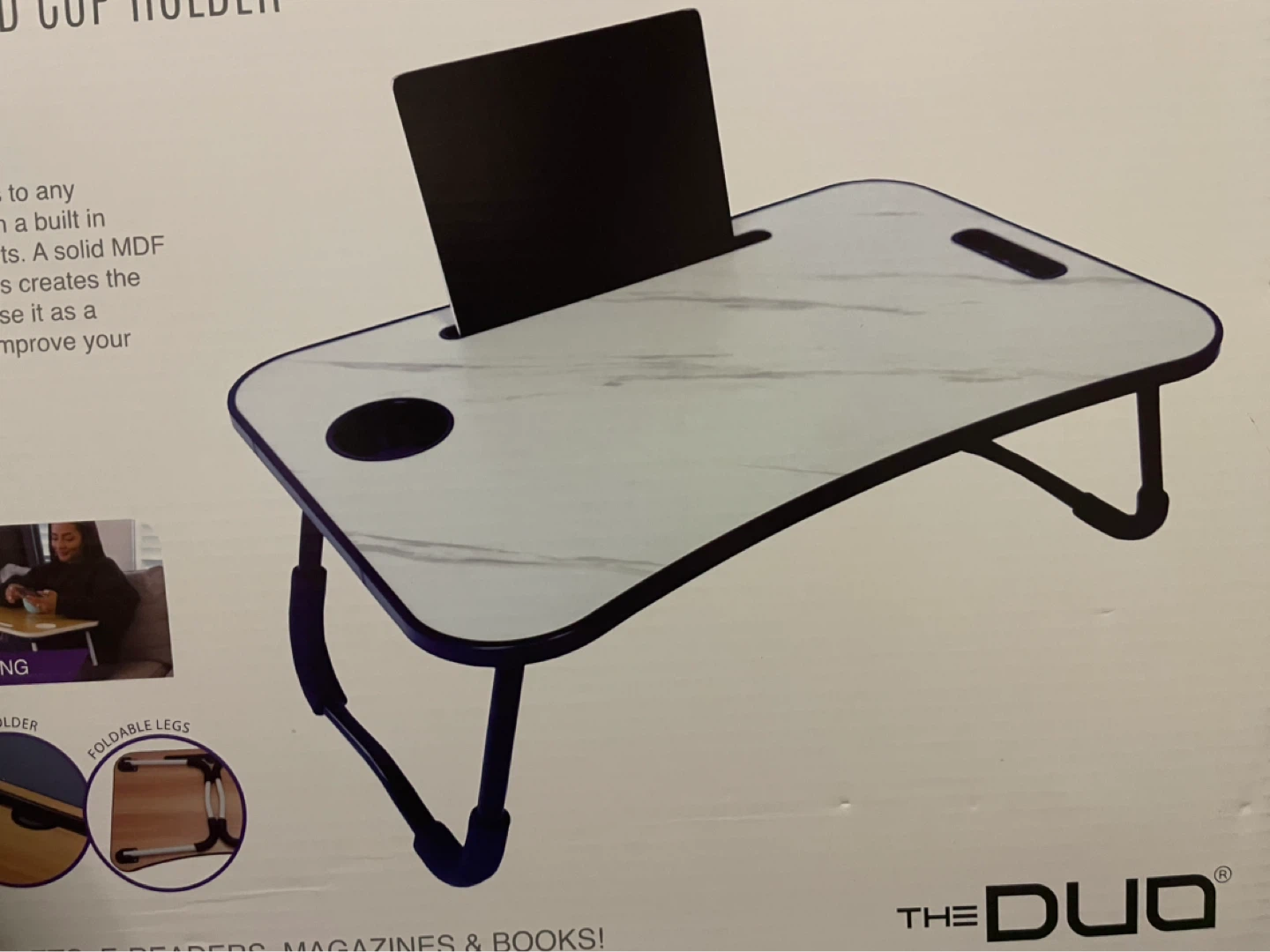 ⚽️The Duo Lap Desk with Cup Holder