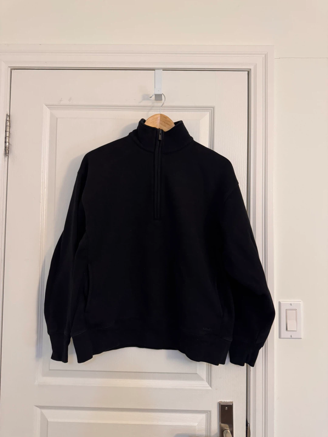 Aritzia Sweatfleece Cozy Fleece Quarter Zip Pullover