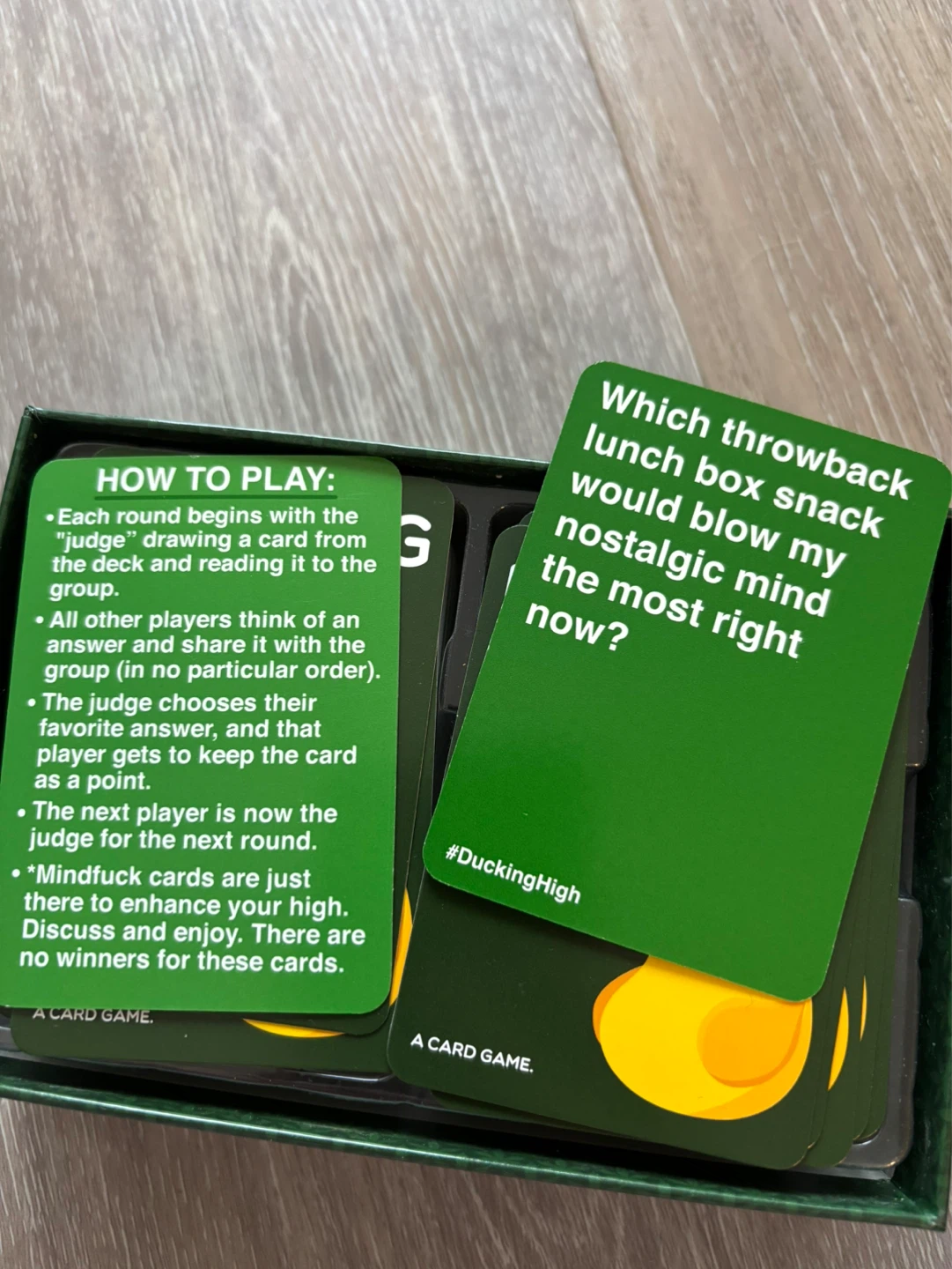 Ducking High Card Game - photo 3