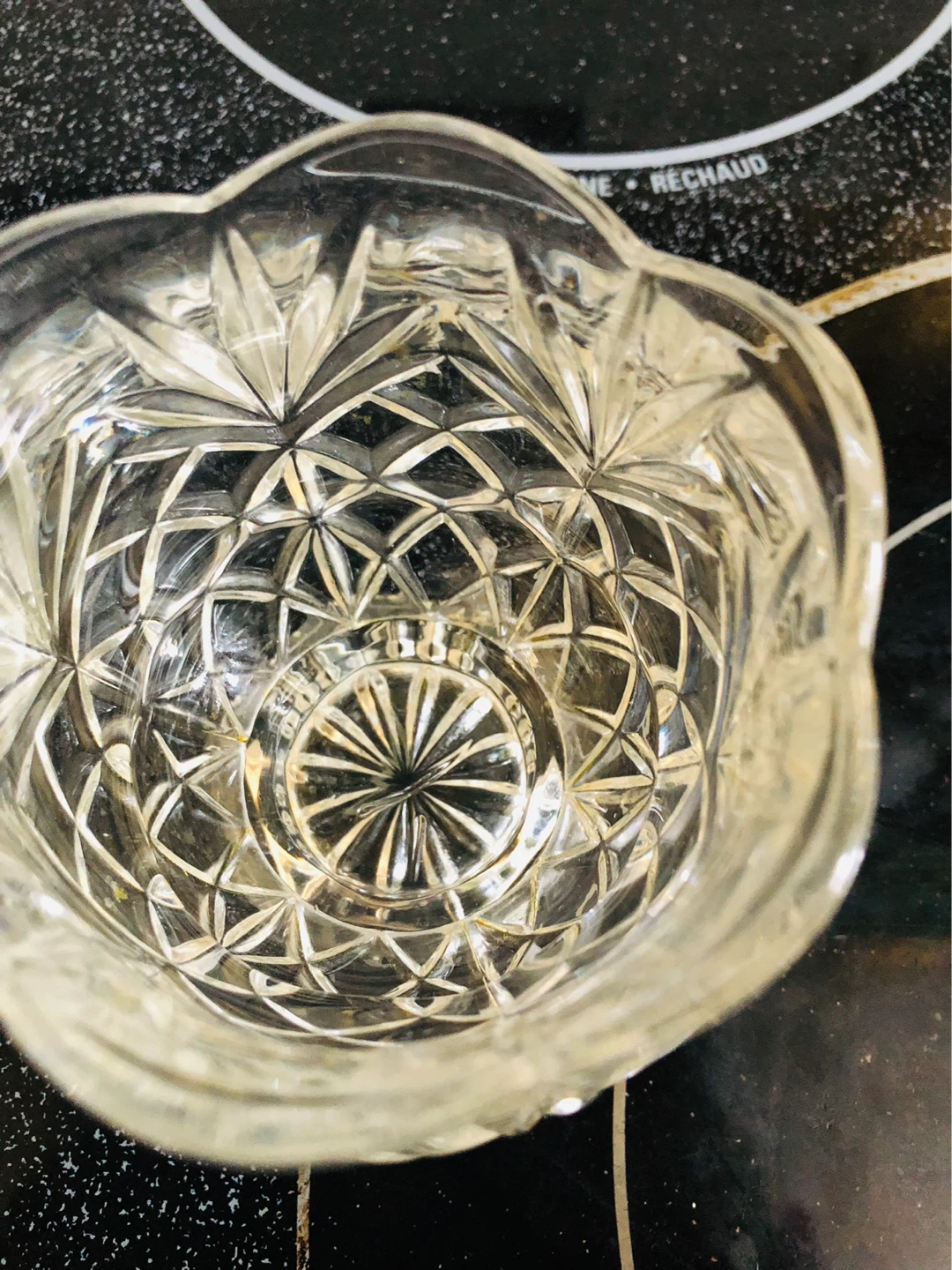 Crystal glass candy dish - photo 2