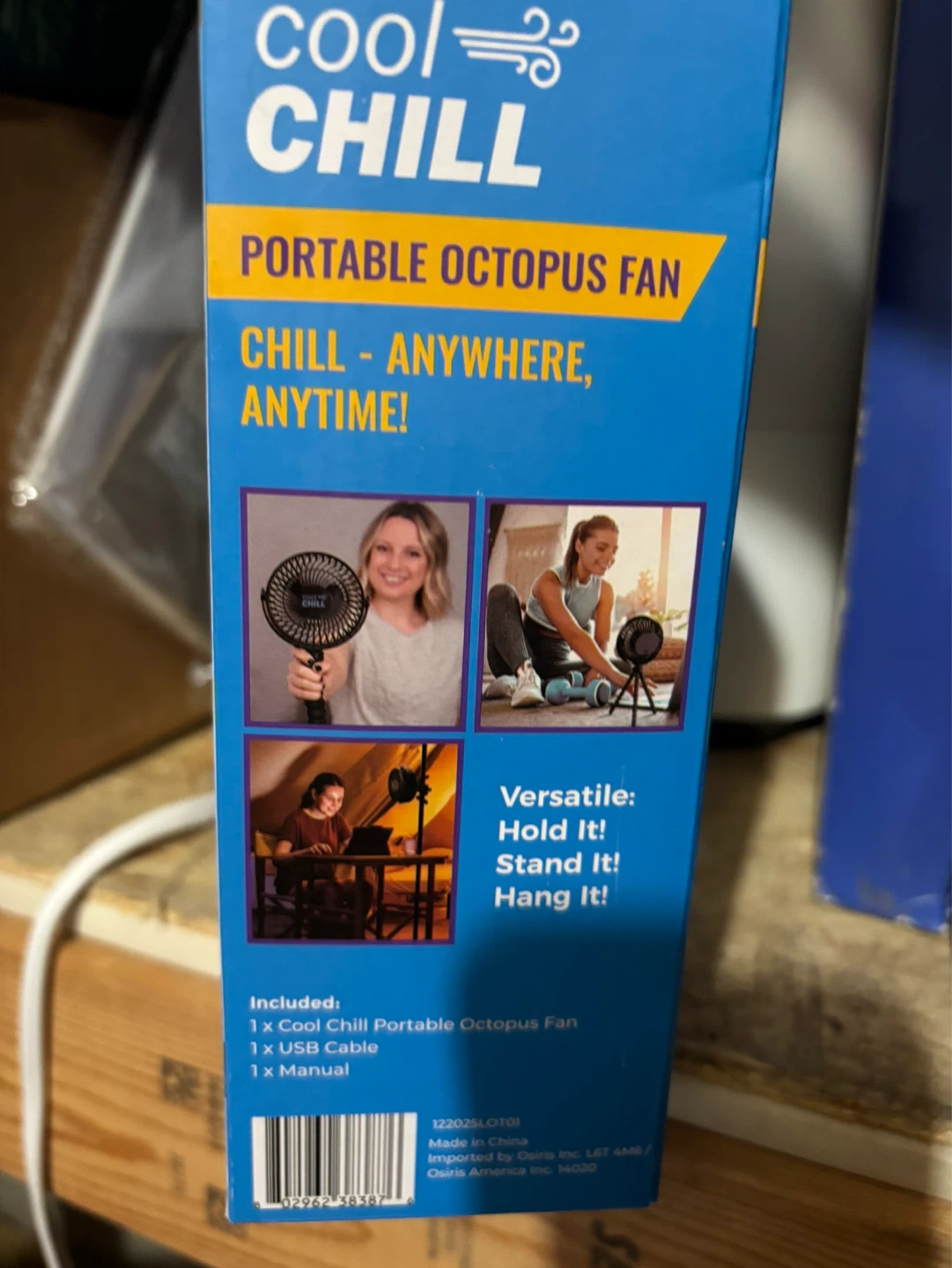 Cool Chill Portable Octopus Fan ⚽️ - photo 2