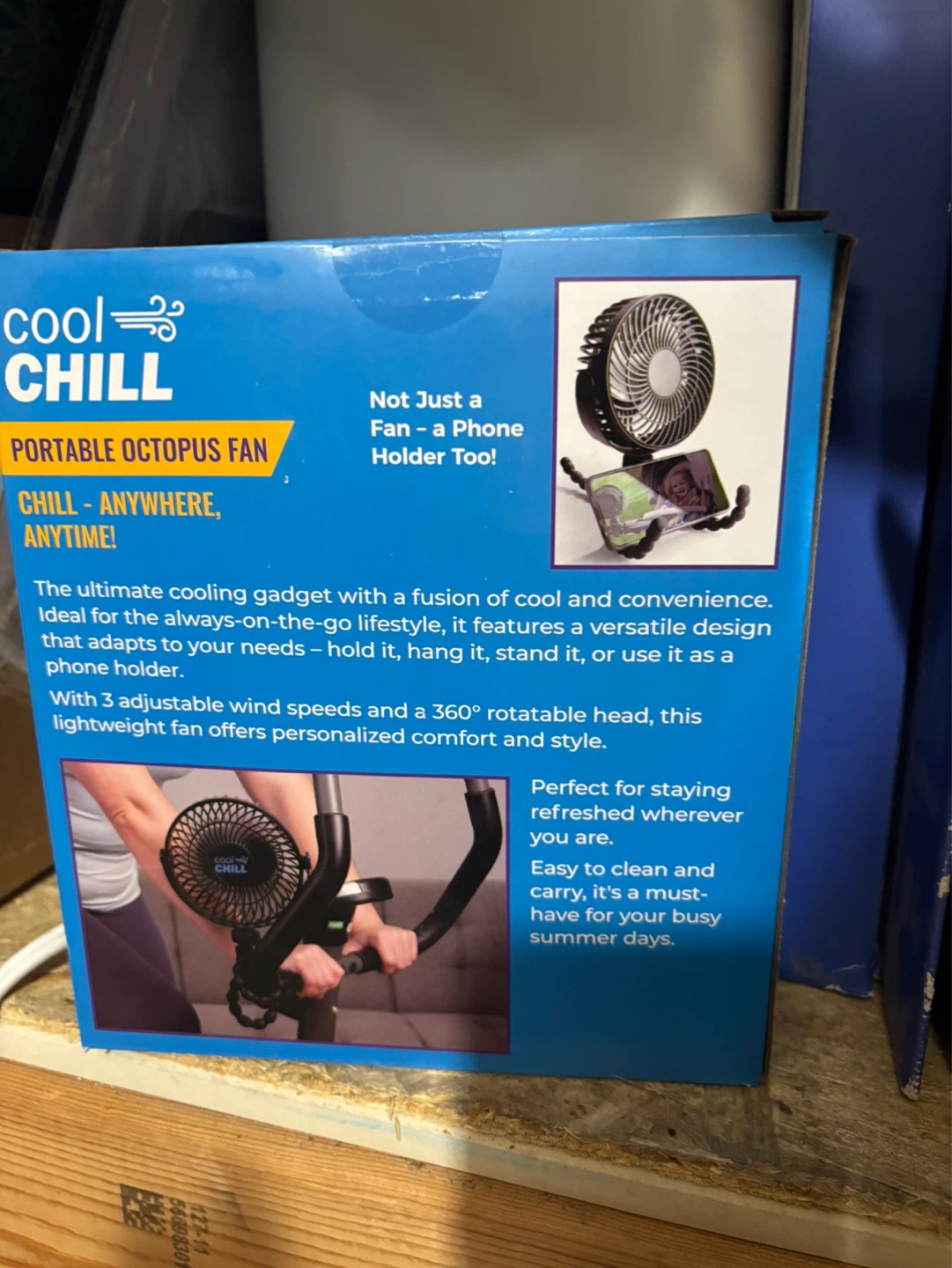 Cool Chill Portable Octopus Fan ⚽️ - photo 3
