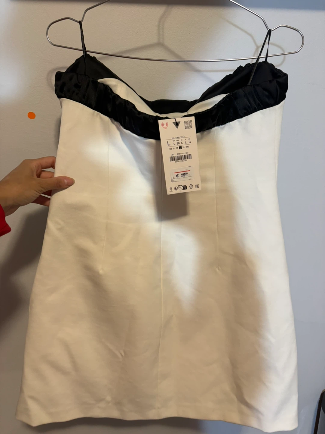 Zara  Bow Strapless Dress S and L - photo 4