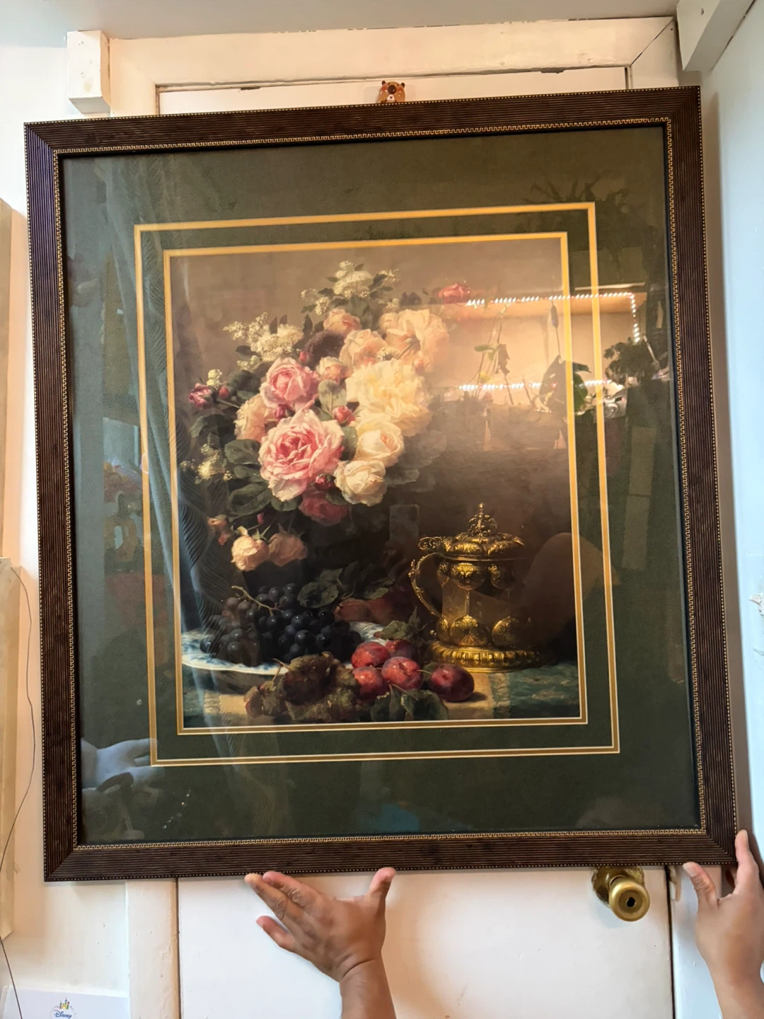 Still Life Floral Canvas Painting extra large - photo 2