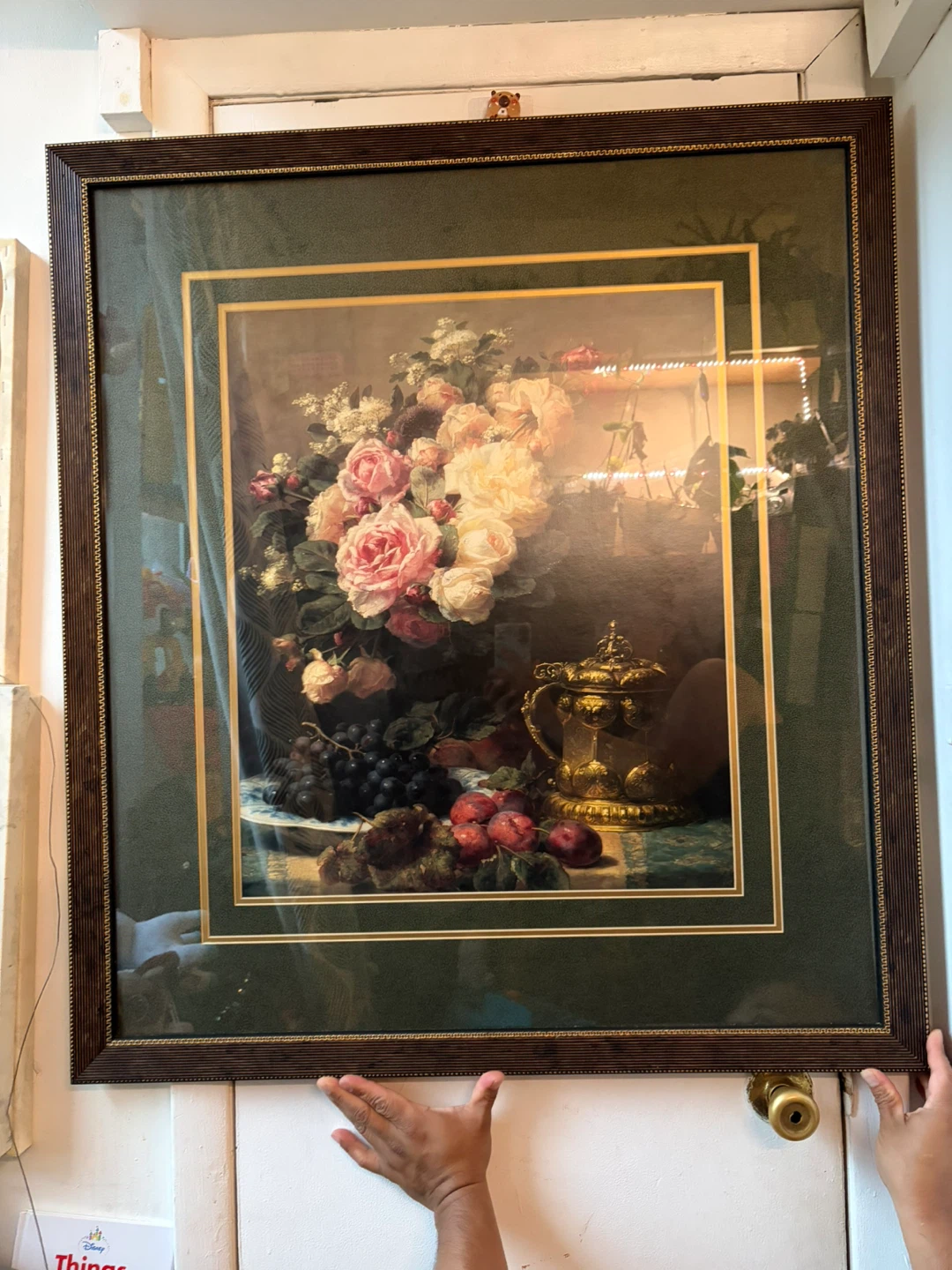 Still Life Floral Canvas Painting extra large