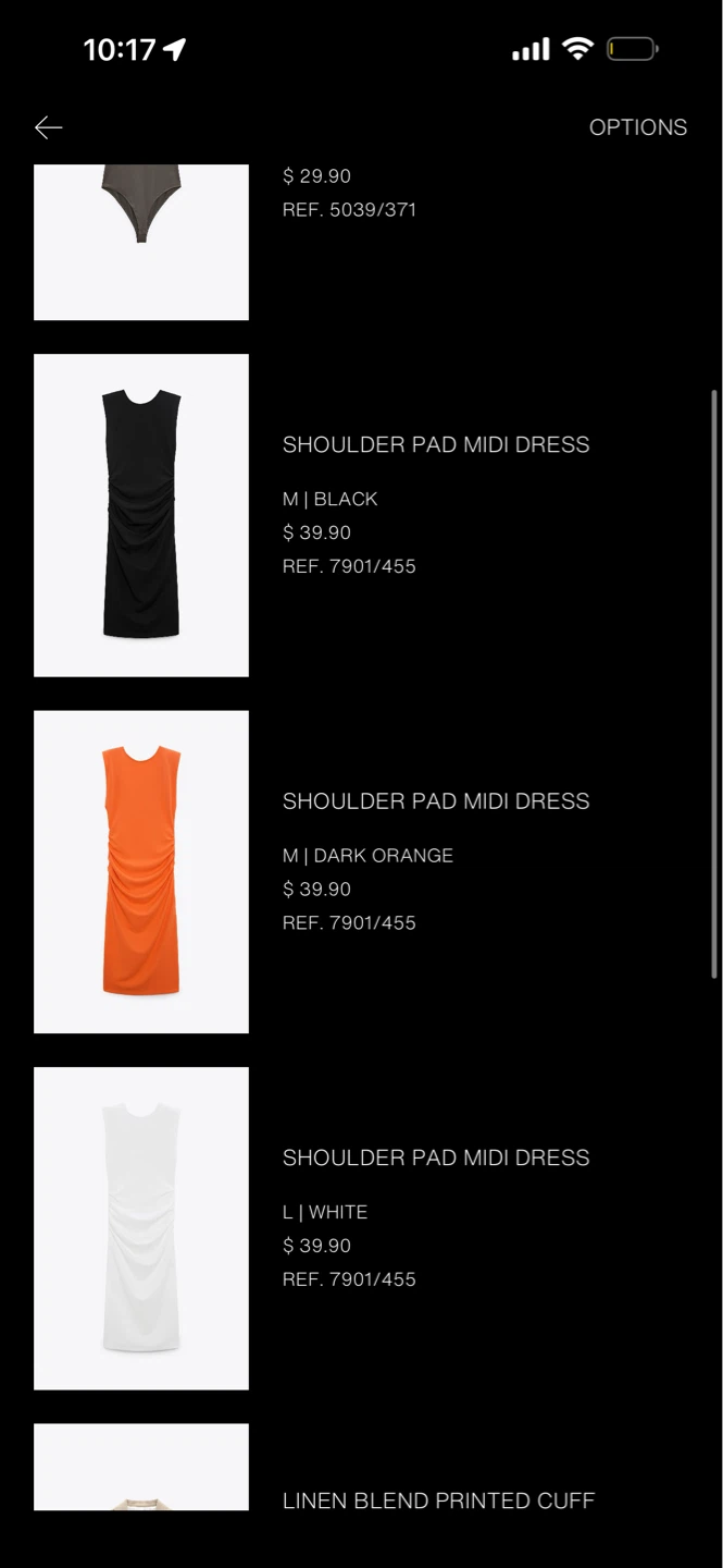 Orange Shoulder Pad Midi Dress - Size M NEW WITH TAGS - photo 3