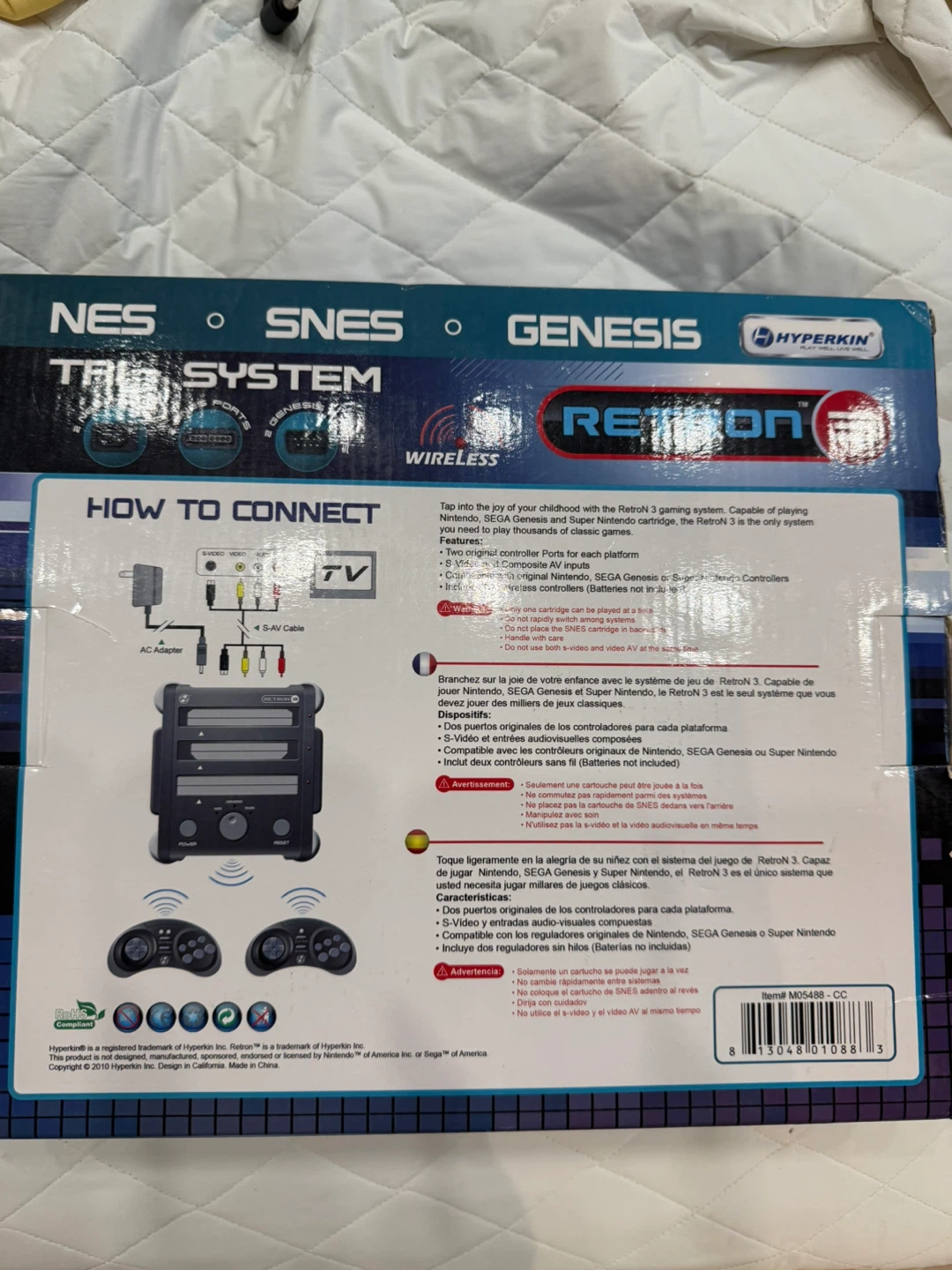 Retron 3 Tri-System Gaming Console with Wireless Controllers - photo 2