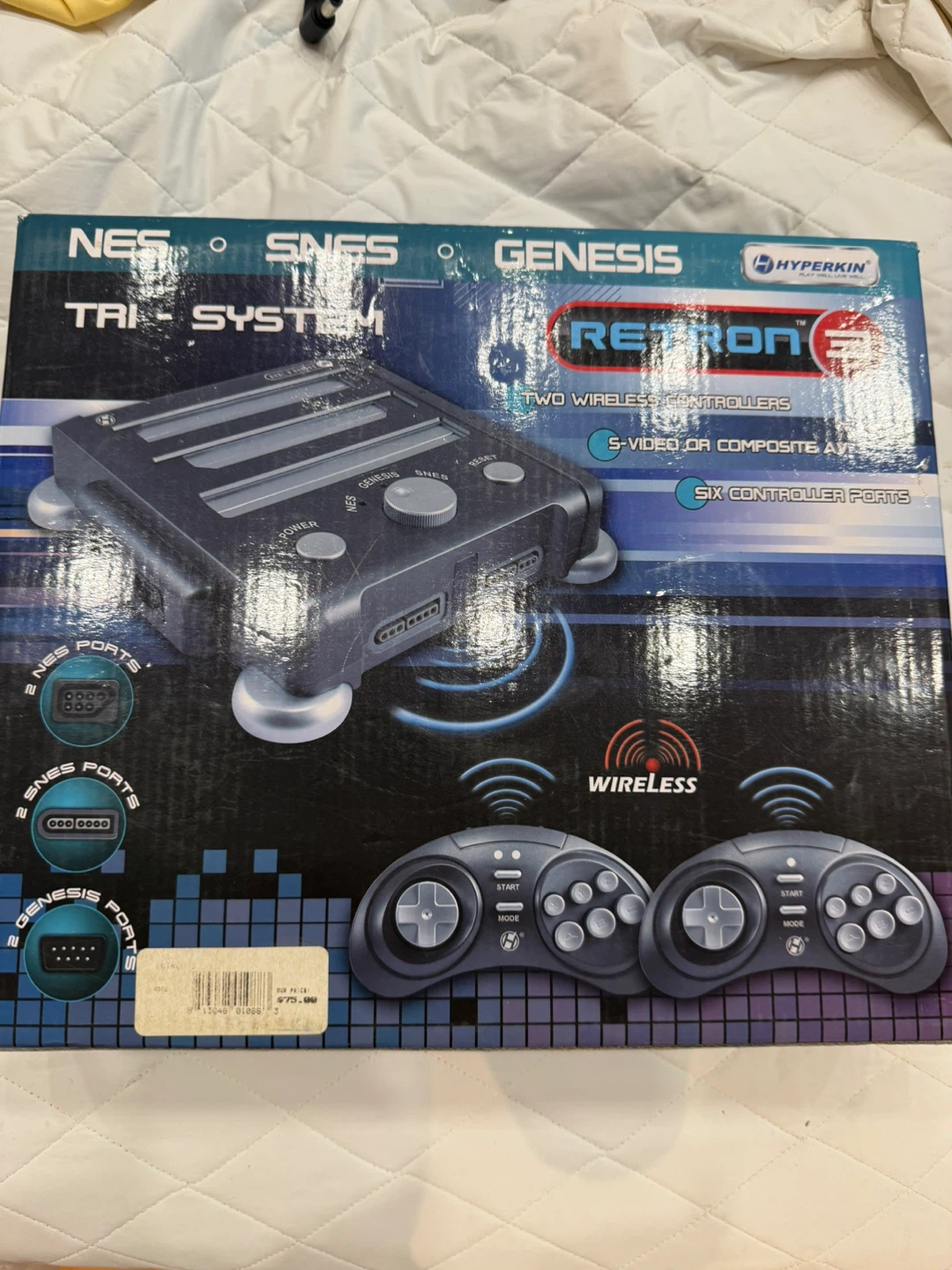 Retron 3 Tri-System Gaming Console with Wireless Controllers