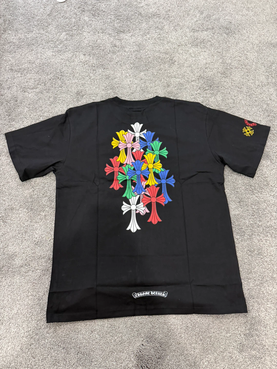 Chrome Hearts Black Cross T-Shirt - photo 2