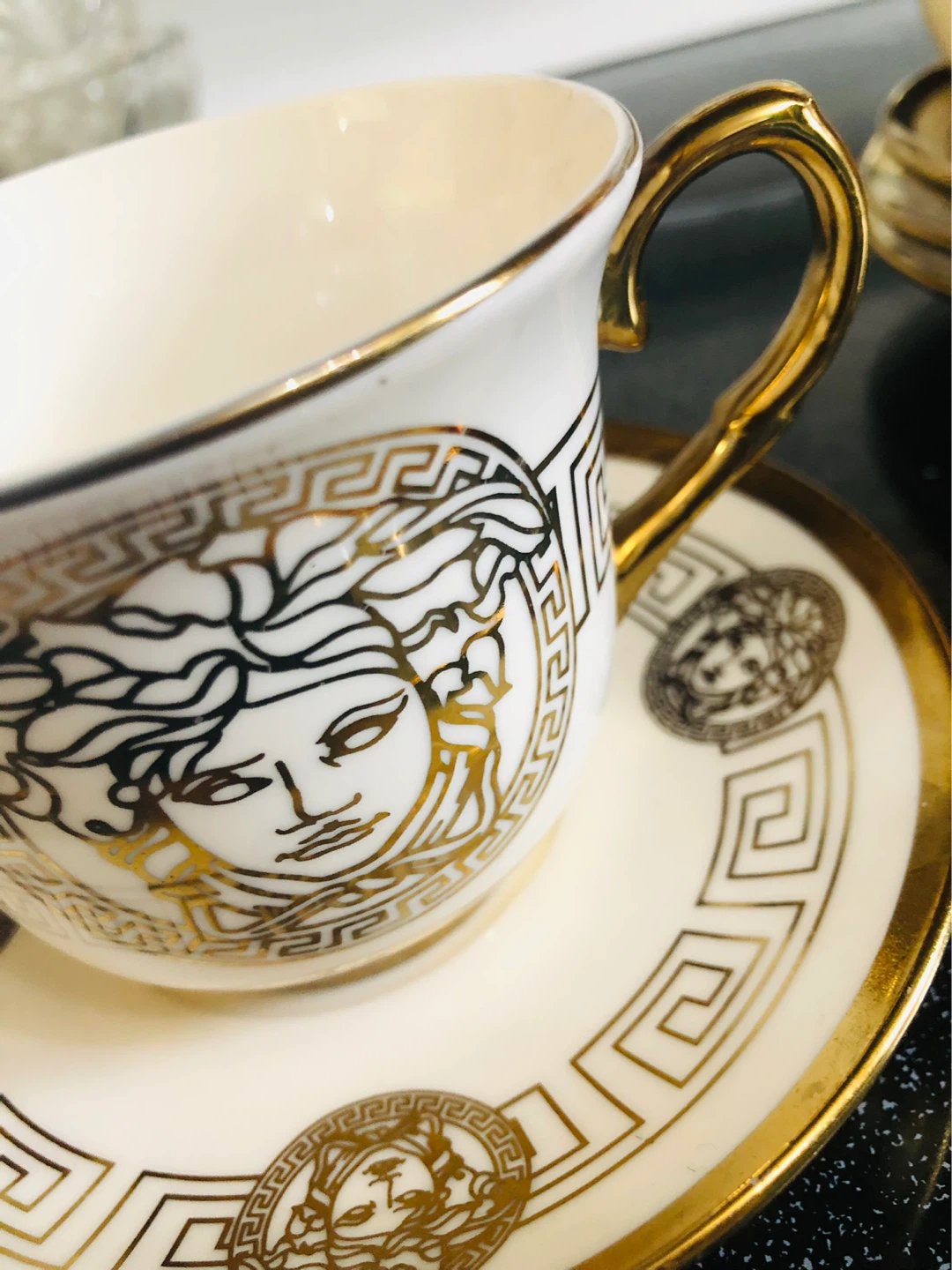 Versace Medusa Tea Cup and Saucer Set 6 persons - photo 4