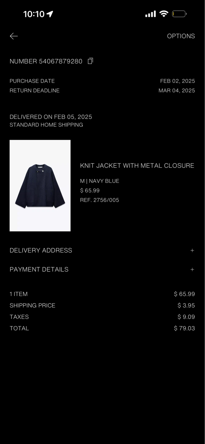 ZARA Knit Jacket with Metal Closure - photo 2