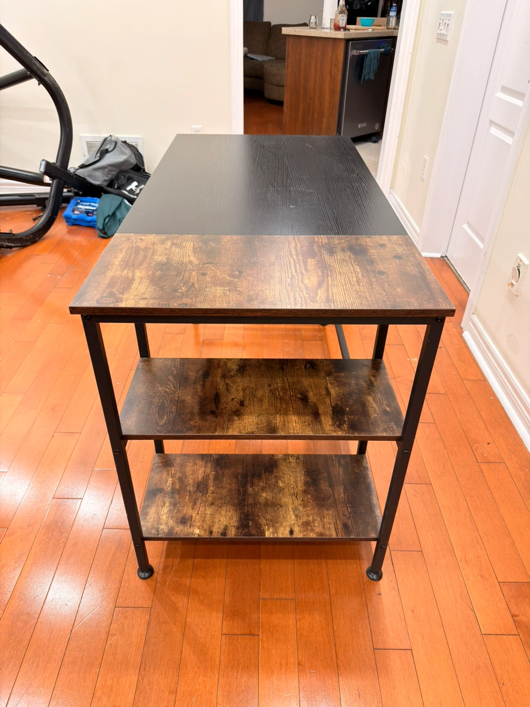 Office Desk with Shelves