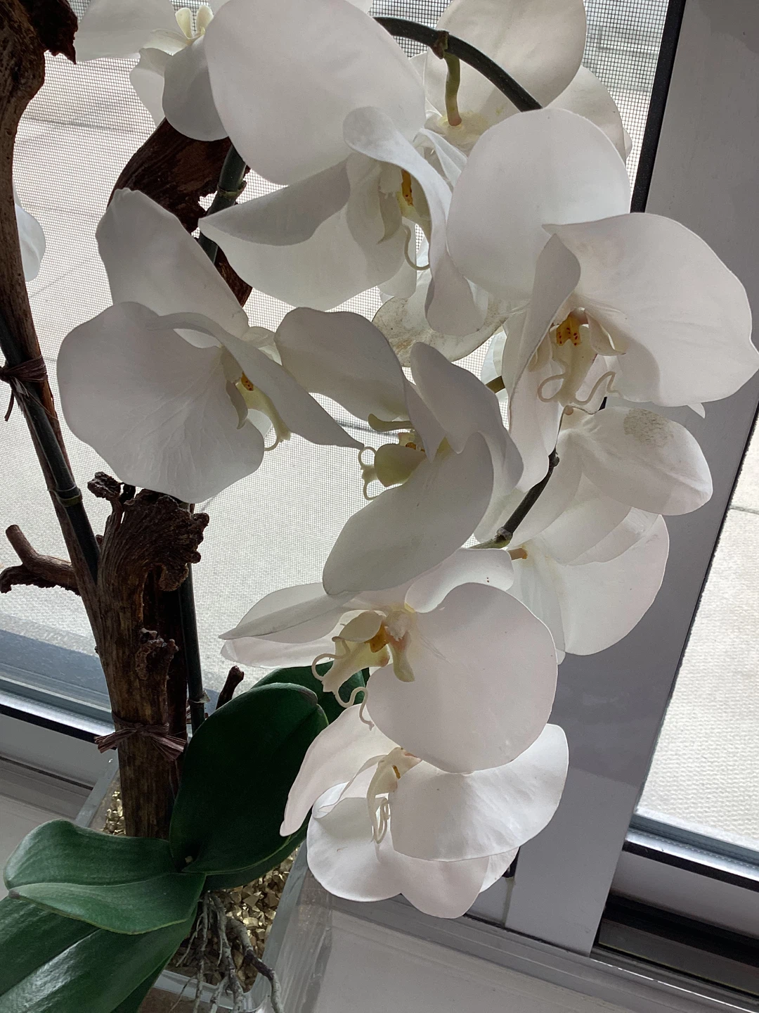 Artificial Potted Orchid White - photo 4