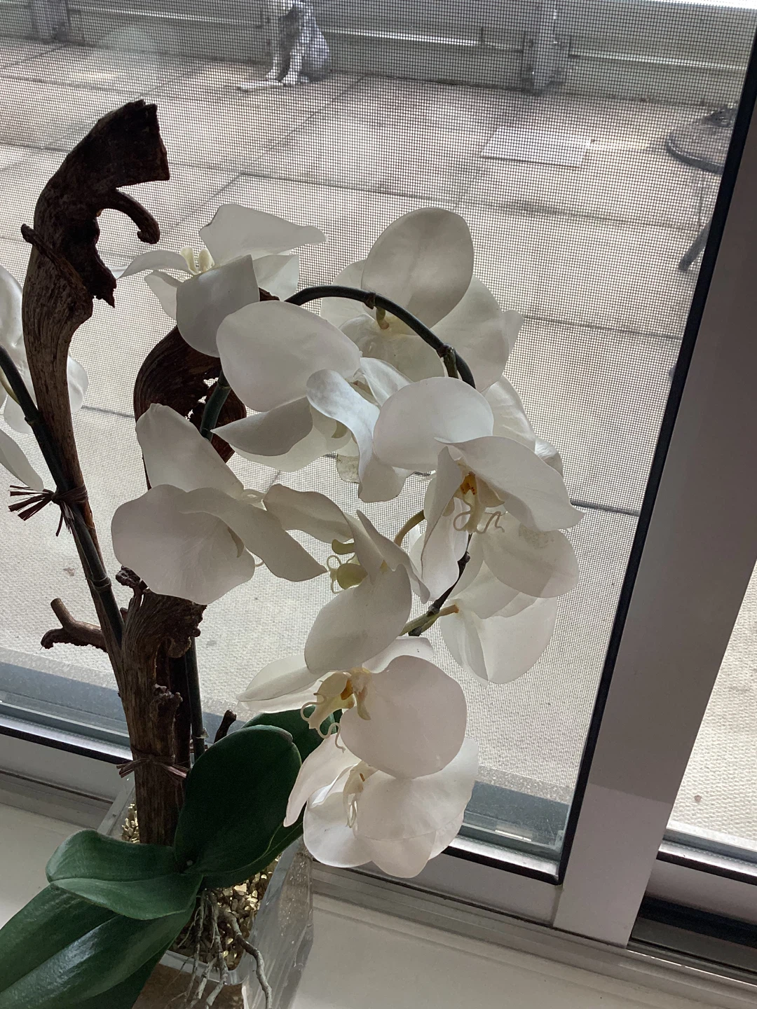Artificial Potted Orchid White - photo 5