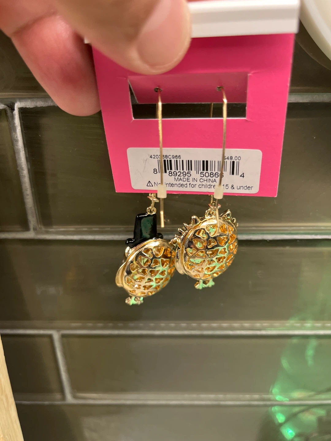 Betsey Johnson Owl Earrings - photo 3