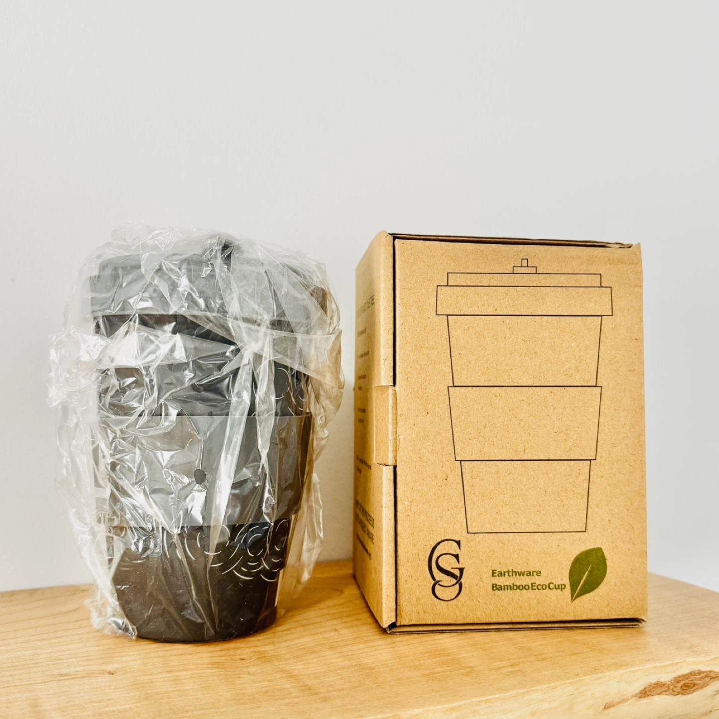 Earthware Bamboo EcoCup Reusable Coffee Cup ⚽️ - photo 3