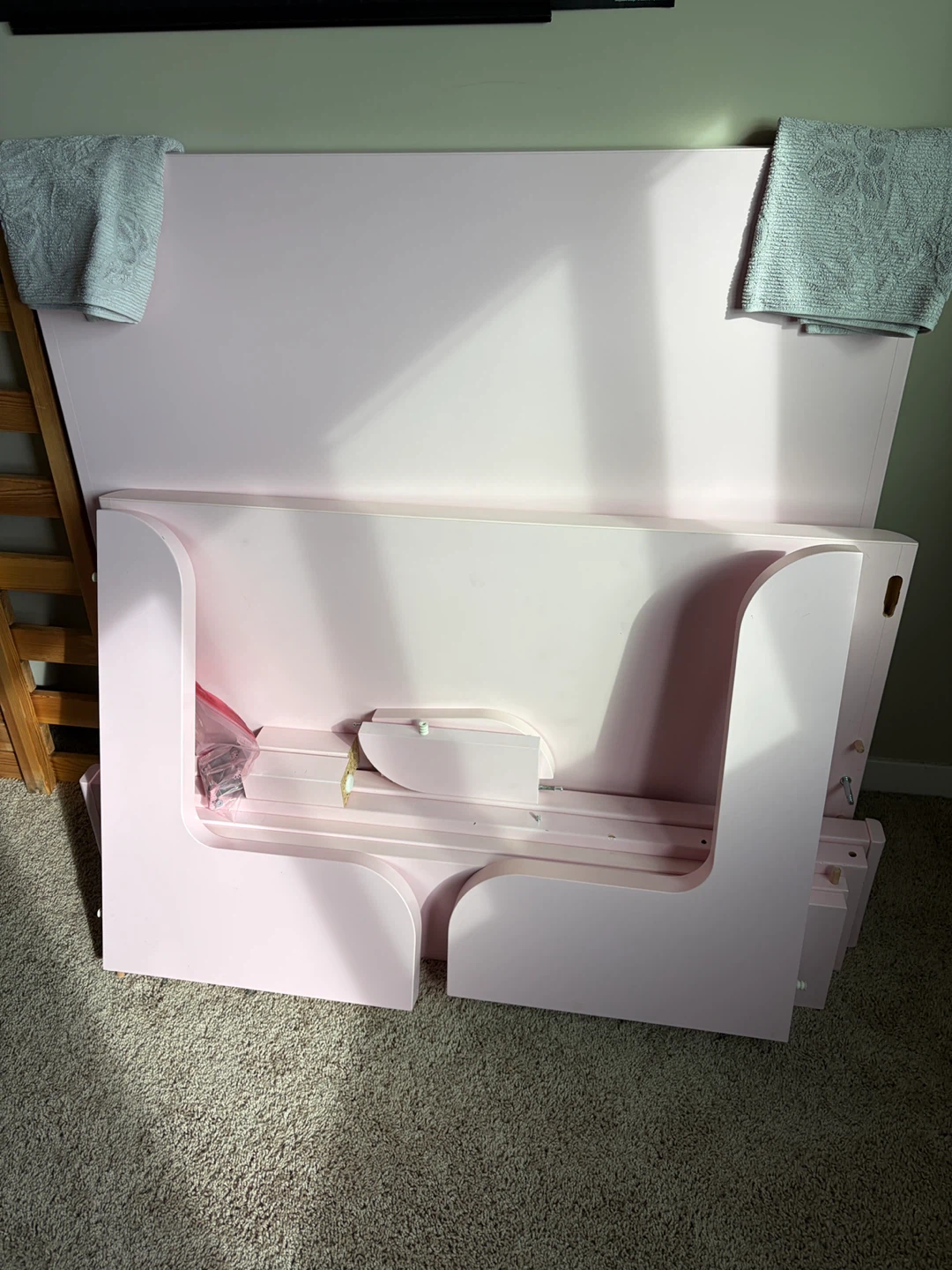 IKEA children’s bed and dresser set for sale. - photo 2