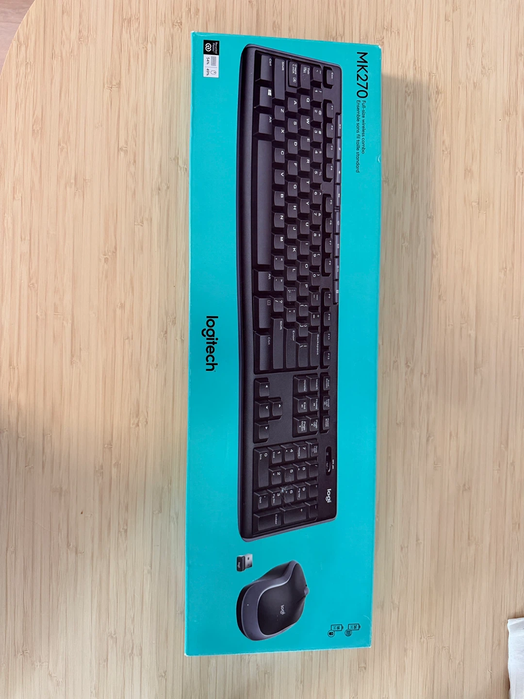 Logitech MK270 Wireless Keyboard and Mouse Combo