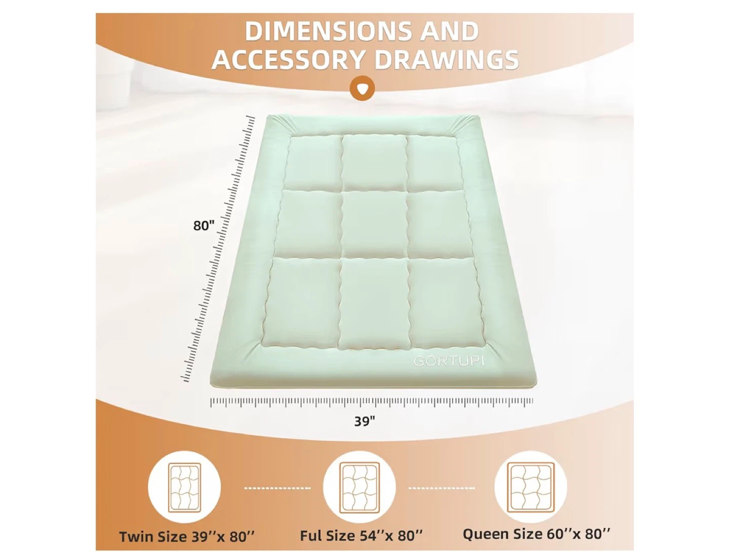 GORTUPI Futon Mattress brand new - photo 2