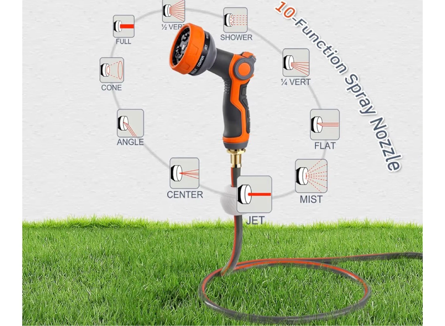 Blütezeit Retractable Garden Hose Reel - 100ft - photo 3