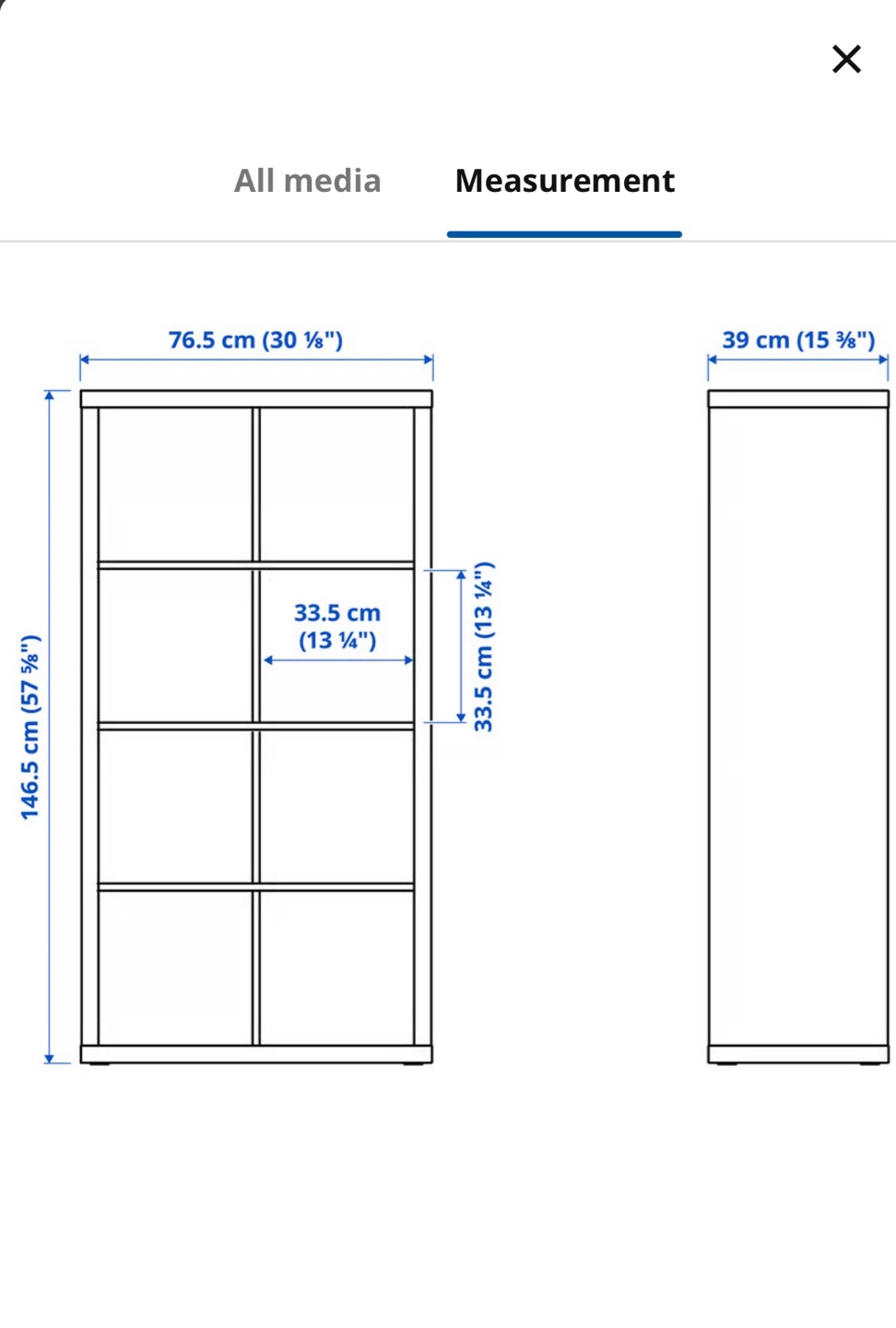 IKEA Kallax Shelf Unit - photo 2