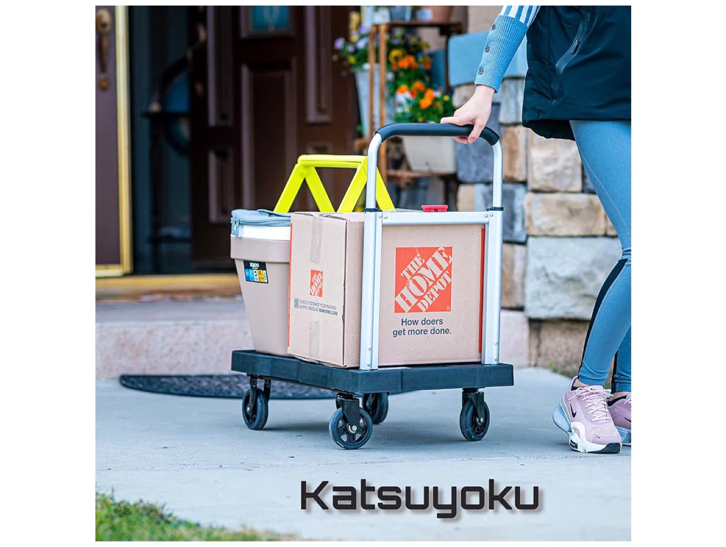 Katsuyoku Folding Dolly Hand Truck Cart - photo 2