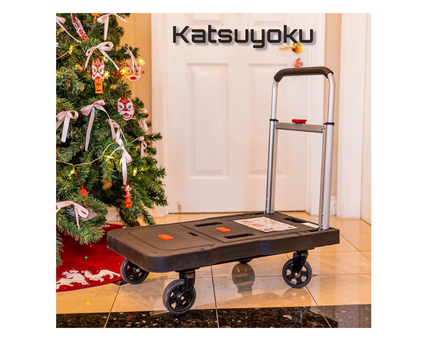 Katsuyoku Folding Dolly Hand Truck Cart - photo 4