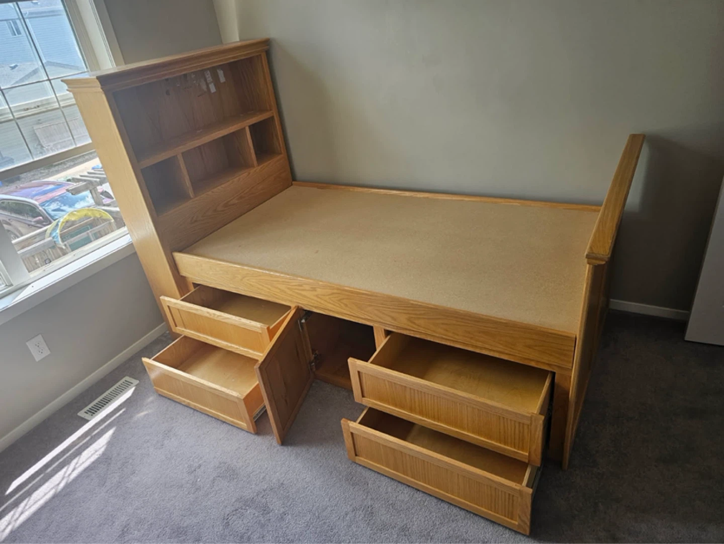Bed frame with Storage - photo 3
