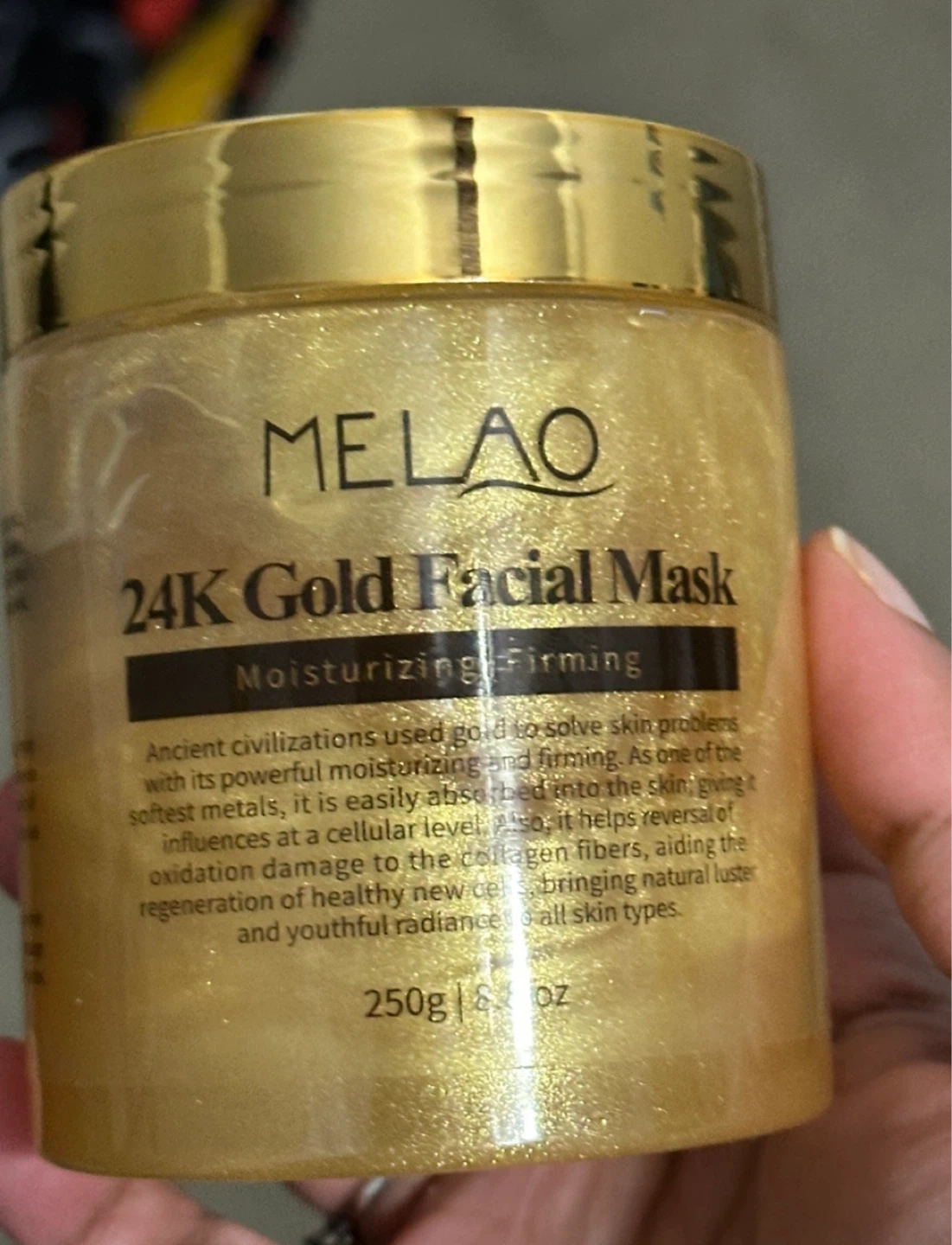 MELAO 24K Gold Facial Mask ⚽️
