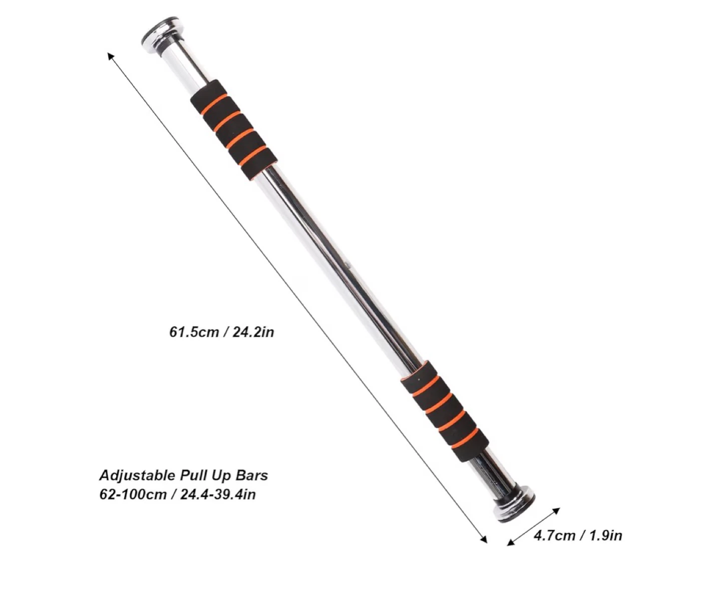 Adjustable Pull Up Bar 62-100cm - photo 2