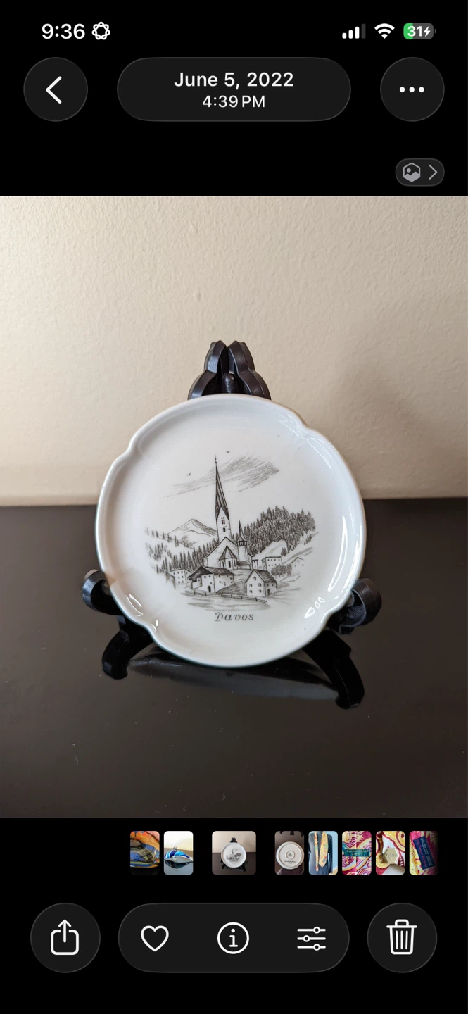 Rosenthal Porzellanhaus Davos Plate