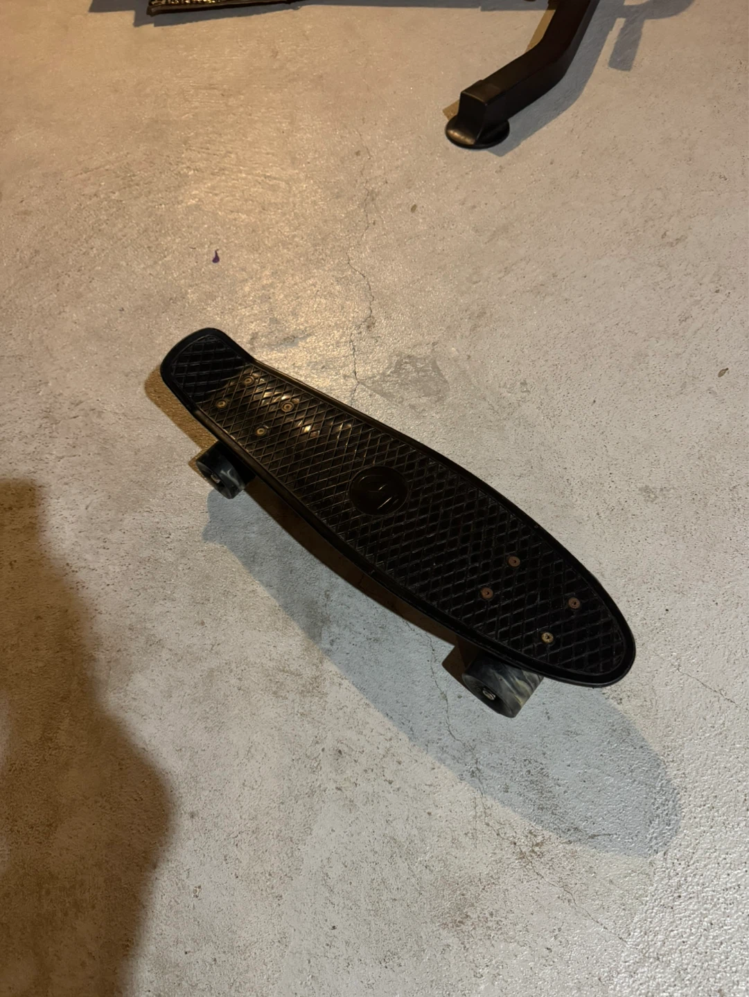 Black Penny Board Style Skateboard