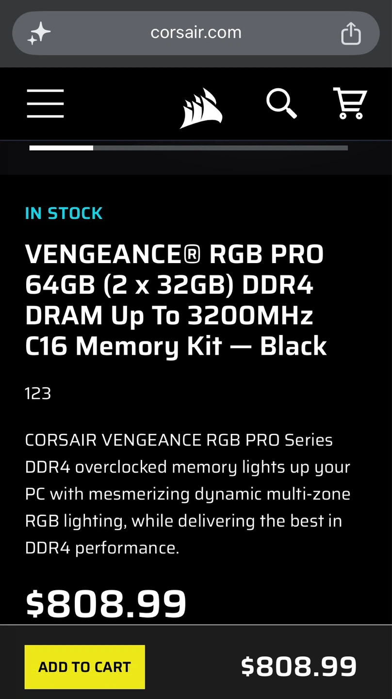 Corsair Vengeance RGB PRO 64GB DDR4 RAM - photo 5