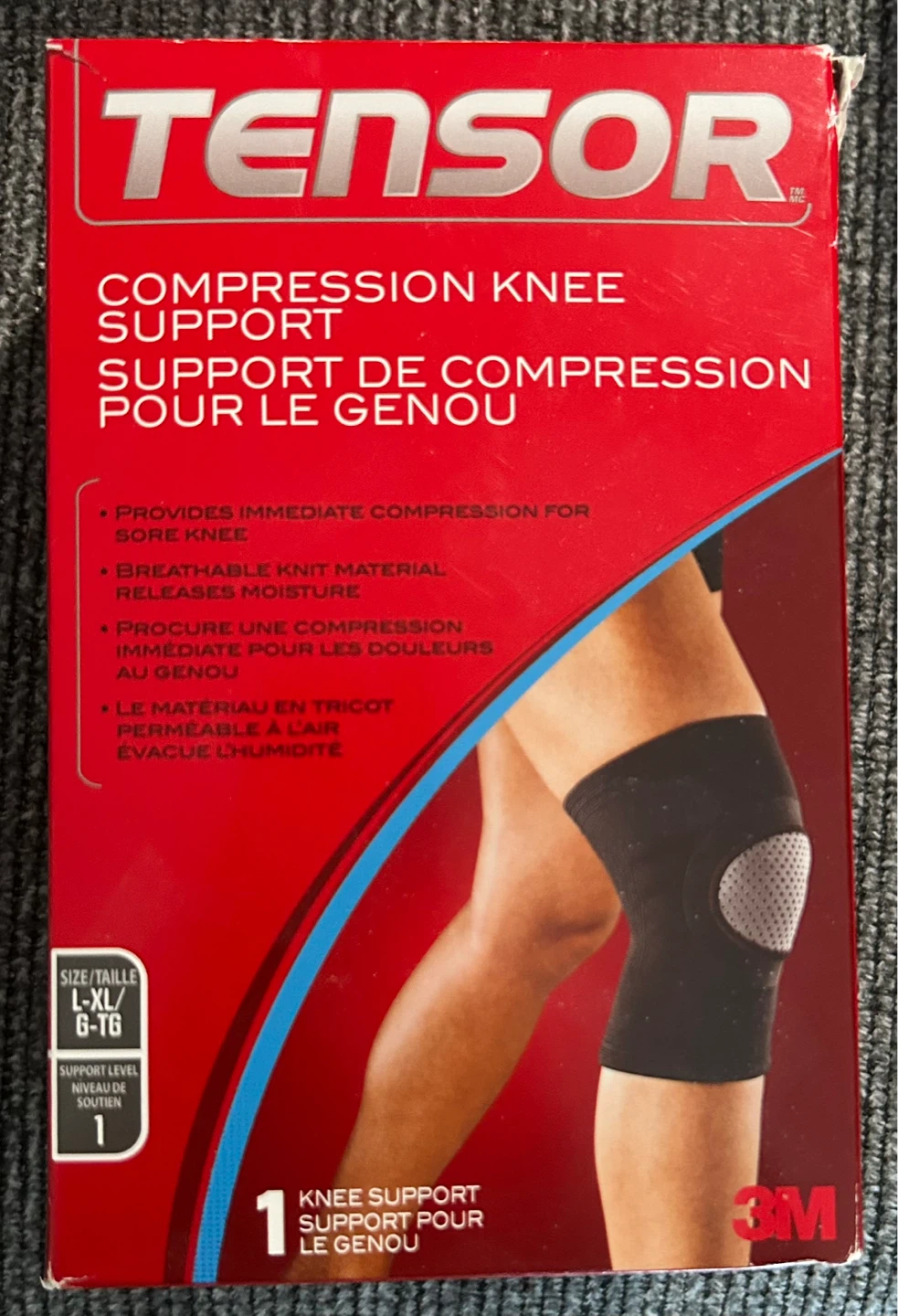 Tensor Knee Support Sleeve L/XL ⚽️