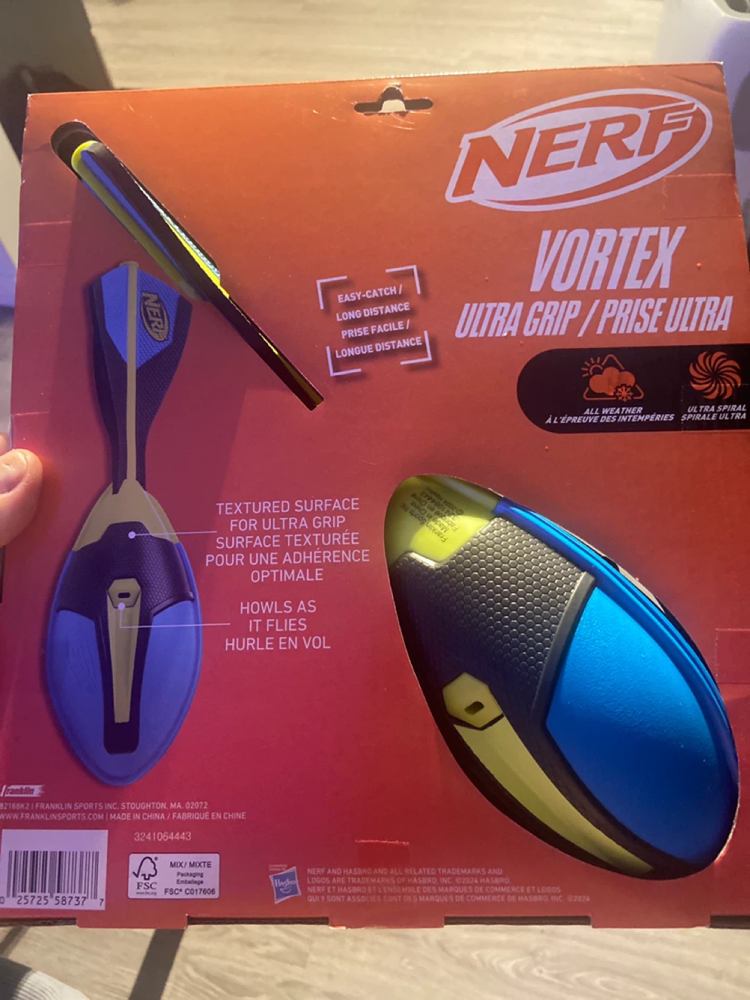 Nerf Vortex Ultra Grip Flying Toy - photo 2
