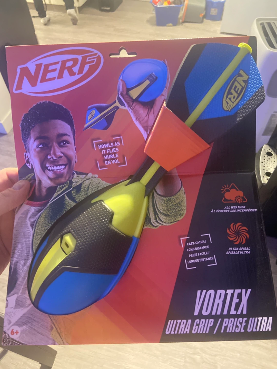 Nerf Vortex Ultra Grip Flying Toy