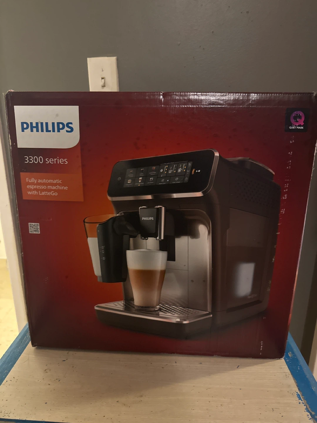Philips 3300 Fully Automatic Espresso Machine with LatteGo
